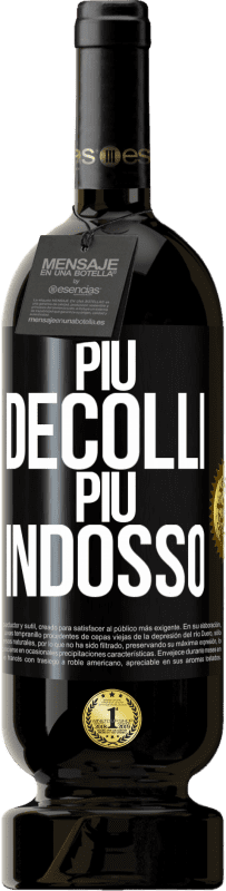 49,95 € Spedizione Gratuita | Vino rosso Edizione Premium MBS® Riserva Più decolli, più indosso Etichetta Nera. Etichetta personalizzabile Riserva 12 Mesi Raccogliere 2015 Tempranillo