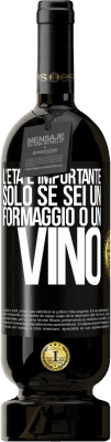 49,95 € Spedizione Gratuita | Vino rosso Edizione Premium MBS® Riserva L'età è importante solo se sei un formaggio o un vino Etichetta Nera. Etichetta personalizzabile Riserva 12 Mesi Raccogliere 2015 Tempranillo