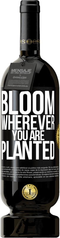 49,95 € 送料無料 | 赤ワイン プレミアム版 MBS® 予約する どこに植えても咲く ブラックラベル. カスタマイズ可能なラベル 予約する 12 月 収穫 2016 Tempranillo