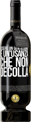 49,95 € Spedizione Gratuita | Vino rosso Edizione Premium MBS® Riserva Essere un gentiluomo è un'usanza che non decolla Etichetta Nera. Etichetta personalizzabile Riserva 12 Mesi Raccogliere 2015 Tempranillo