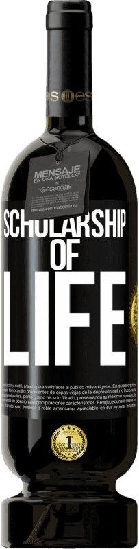 49,95 € Free Shipping | Red Wine Premium Edition MBS® Reserve Scholarship of life Black Label. Customizable label Reserve 12 Months Harvest 2014 Tempranillo