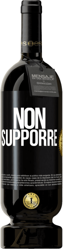 49,95 € Spedizione Gratuita | Vino rosso Edizione Premium MBS® Riserva Non supporre Etichetta Nera. Etichetta personalizzabile Riserva 12 Mesi Raccogliere 2014 Tempranillo