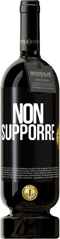 49,95 € Spedizione Gratuita | Vino rosso Edizione Premium MBS® Riserva Non supporre Etichetta Nera. Etichetta personalizzabile Riserva 12 Mesi Raccogliere 2015 Tempranillo