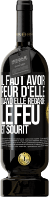 49,95 € Envoi gratuit | Vin rouge Édition Premium MBS® Réserve Il faut avoir peur d'elle, quand elle regarde le feu et sourit Étiquette Noire. Étiquette personnalisable Réserve 12 Mois Récolte 2016 Tempranillo