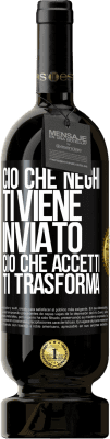 49,95 € Spedizione Gratuita | Vino rosso Edizione Premium MBS® Riserva Ciò che neghi ti viene inviato. Ciò che accetti ti trasforma Etichetta Nera. Etichetta personalizzabile Riserva 12 Mesi Raccogliere 2014 Tempranillo