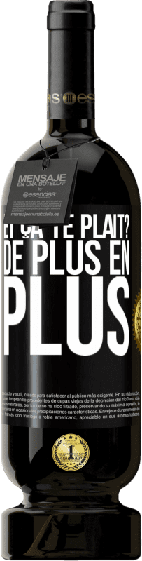 49,95 € Envoi gratuit | Vin rouge Édition Premium MBS® Réserve Et ça te plaît? De plus en plus Étiquette Noire. Étiquette personnalisable Réserve 12 Mois Récolte 2016 Tempranillo