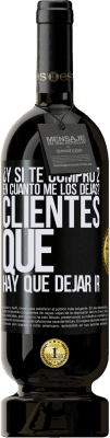 49,95 € Envío gratis | Vino Tinto Edición Premium MBS® Reserva ¿Y si te compro 2 en cuánto me los dejas? Clientes que hay que dejar ir Etiqueta Negra. Etiqueta personalizable Reserva 12 Meses Cosecha 2016 Tempranillo
