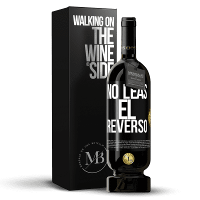 «No leas el reverso» Edición Premium MBS® Reserva