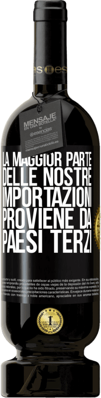 49,95 € Spedizione Gratuita | Vino rosso Edizione Premium MBS® Riserva La maggior parte delle nostre importazioni proviene da paesi terzi Etichetta Nera. Etichetta personalizzabile Riserva 12 Mesi Raccogliere 2015 Tempranillo