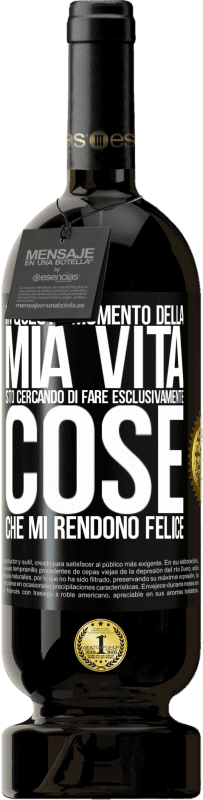 49,95 € Spedizione Gratuita | Vino rosso Edizione Premium MBS® Riserva In questo momento della mia vita, sto cercando di fare esclusivamente cose che mi rendono felice Etichetta Nera. Etichetta personalizzabile Riserva 12 Mesi Raccogliere 2016 Tempranillo