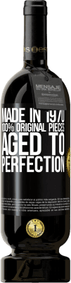 49,95 € 送料無料 | 赤ワイン プレミアム版 MBS® 予約する 1970年製、100％オリジナルピース。Aged to perfection ブラックラベル. カスタマイズ可能なラベル 予約する 12 月 収穫 2016 Tempranillo