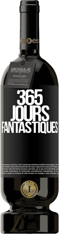 49,95 € Envoi gratuit | Vin rouge Édition Premium MBS® Réserve 365 jours fantastiques Étiquette Noire. Étiquette personnalisable Réserve 12 Mois Récolte 2015 Tempranillo