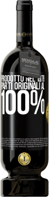 49,95 € Spedizione Gratuita | Vino rosso Edizione Premium MBS® Riserva Prodotto nel 1978. Parti originali al 100% Etichetta Nera. Etichetta personalizzabile Riserva 12 Mesi Raccogliere 2014 Tempranillo