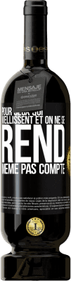 49,95 € Envoi gratuit | Vin rouge Édition Premium MBS® Réserve Pour ceux qui viellissent et on ne se rend même pas compte Étiquette Noire. Étiquette personnalisable Réserve 12 Mois Récolte 2015 Tempranillo