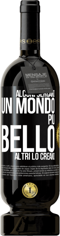 49,95 € Spedizione Gratuita | Vino rosso Edizione Premium MBS® Riserva Alcuni cercano un mondo più bello, altri lo creano Etichetta Nera. Etichetta personalizzabile Riserva 12 Mesi Raccogliere 2016 Tempranillo