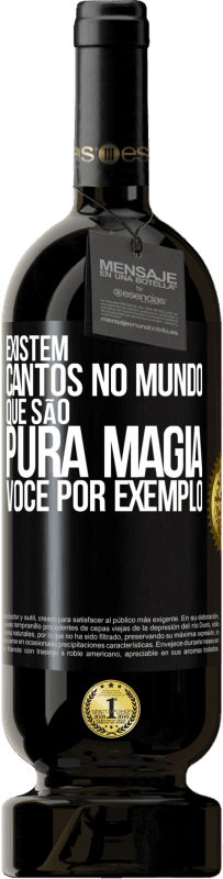 49,95 € Envio grátis | Vinho tinto Edição Premium MBS® Reserva Existem cantos no mundo que são pura magia. Você por exemplo Etiqueta Preta. Etiqueta personalizável Reserva 12 Meses Colheita 2015 Tempranillo