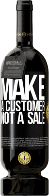 49,95 € 送料無料 | 赤ワイン プレミアム版 MBS® 予約する 販売ではなく顧客を作る ブラックラベル. カスタマイズ可能なラベル 予約する 12 月 収穫 2015 Tempranillo