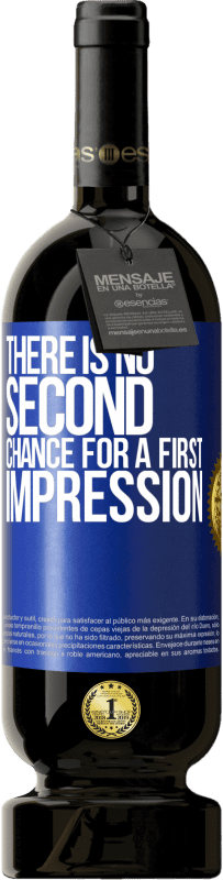 49,95 € 免费送货 | 红酒 高级版 MBS® 预订 没有第二印象的第一印象 蓝色标签. 可自定义的标签 预订 12 个月 收成 2016 Tempranillo