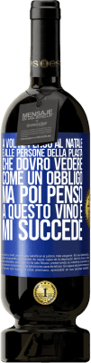 49,95 € Spedizione Gratuita | Vino rosso Edizione Premium MBS® Riserva A volte penso al Natale e alle persone della plasta che dovrò vedere come un obbligo. Ma poi penso a questo vino e mi succede Etichetta Blu. Etichetta personalizzabile Riserva 12 Mesi Raccogliere 2014 Tempranillo