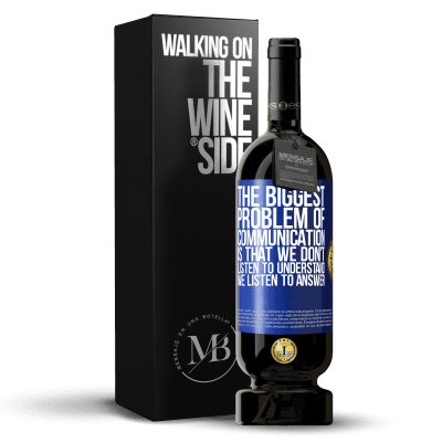 «The biggest problem of communication is that we don't listen to understand, we listen to answer» Premium Edition MBS® Reserve