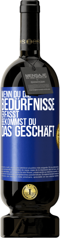 49,95 € Kostenloser Versand | Rotwein Premium Ausgabe MBS® Reserve Wenn du die Bedürfnisse erfasst, bekommst du das Geschäft Blaue Markierung. Anpassbares Etikett Reserve 12 Monate Ernte 2015 Tempranillo