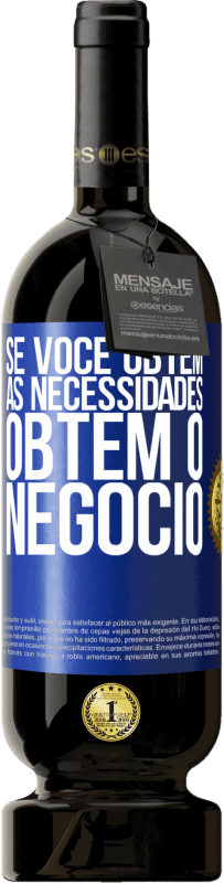 49,95 € Envio grátis | Vinho tinto Edição Premium MBS® Reserva Se você obtém as necessidades, obtém o negócio Etiqueta Azul. Etiqueta personalizável Reserva 12 Meses Colheita 2015 Tempranillo