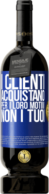 49,95 € Spedizione Gratuita | Vino rosso Edizione Premium MBS® Riserva I clienti acquistano per i loro motivi, non i tuoi Etichetta Blu. Etichetta personalizzabile Riserva 12 Mesi Raccogliere 2016 Tempranillo