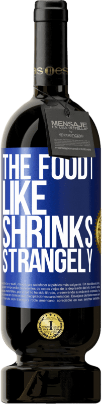 49,95 € 送料無料 | 赤ワイン プレミアム版 MBS® 予約する 好きな食べ物が奇妙に縮小します 青いタグ. カスタマイズ可能なラベル 予約する 12 月 収穫 2016 Tempranillo