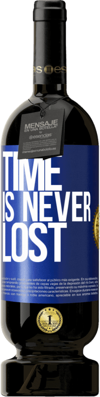 49,95 € 免费送货 | 红酒 高级版 MBS® 预订 时间永远不会浪费 蓝色标签. 可自定义的标签 预订 12 个月 收成 2016 Tempranillo