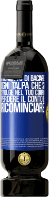 49,95 € Spedizione Gratuita | Vino rosso Edizione Premium MBS® Riserva Prometto di baciare ogni talpa che si svolge nel tuo corpo, perdere il conto e ricominciare Etichetta Blu. Etichetta personalizzabile Riserva 12 Mesi Raccogliere 2014 Tempranillo