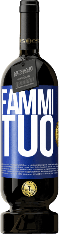49,95 € Spedizione Gratuita | Vino rosso Edizione Premium MBS® Riserva Fammi tuo Etichetta Blu. Etichetta personalizzabile Riserva 12 Mesi Raccogliere 2016 Tempranillo