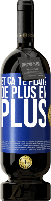 49,95 € Envoi gratuit | Vin rouge Édition Premium MBS® Réserve Et ça te plaît? De plus en plus Étiquette Bleue. Étiquette personnalisable Réserve 12 Mois Récolte 2016 Tempranillo
