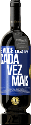 49,95 € Envio grátis | Vinho tinto Edição Premium MBS® Reserva e você gosta? Cada vez mais Etiqueta Azul. Etiqueta personalizável Reserva 12 Meses Colheita 2016 Tempranillo