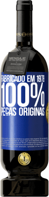 49,95 € Envio grátis | Vinho tinto Edição Premium MBS® Reserva Fabricado em 1978. 100% peças originais Etiqueta Azul. Etiqueta personalizável Reserva 12 Meses Colheita 2014 Tempranillo