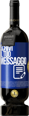 49,95 € Spedizione Gratuita | Vino rosso Edizione Premium MBS® Riserva Scrivi il tuo messaggio Etichetta Blu. Etichetta personalizzabile Riserva 12 Mesi Raccogliere 2015 Tempranillo