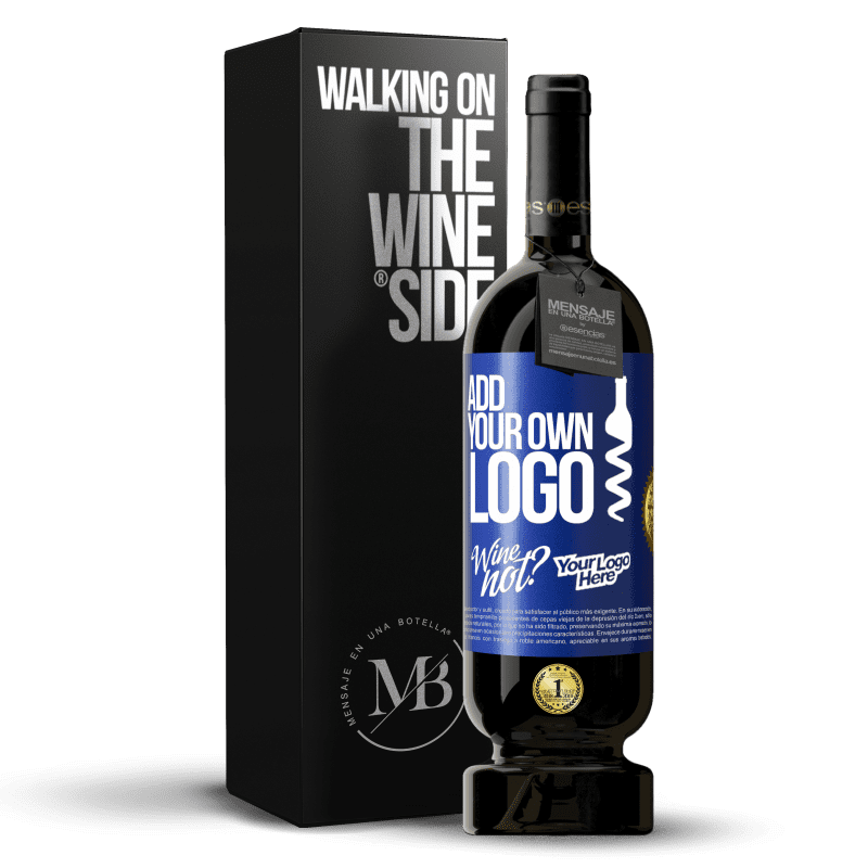 39,95 € Free Shipping | Red Wine Premium Edition MBS® Reserva Add your own logo Blue Label. Customizable label Reserva 12 Months Harvest 2015 Tempranillo