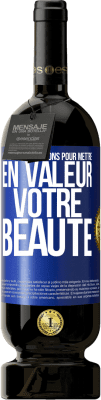 49,95 € Envoi gratuit | Vin rouge Édition Premium MBS® Réserve Ici, nous travaillons pour mettre en valeur votre beauté Étiquette Bleue. Étiquette personnalisable Réserve 12 Mois Récolte 2014 Tempranillo