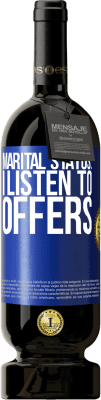 49,95 € Free Shipping | Red Wine Premium Edition MBS® Reserve Marital status: I listen to offers Blue Label. Customizable label Reserve 12 Months Harvest 2016 Tempranillo