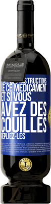 49,95 € Envoi gratuit | Vin rouge Édition Premium MBS® Réserve Lisez les instructions de ce médicament et si vous avez des couilles, repliez-les Étiquette Bleue. Étiquette personnalisable Réserve 12 Mois Récolte 2014 Tempranillo