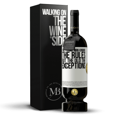 «The young man knows the rules, but the old the exceptions» Premium Edition MBS® Reserve