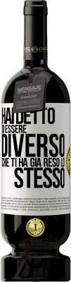 49,95 € Spedizione Gratuita | Vino rosso Edizione Premium MBS® Riserva Hai detto di essere diverso, che ti ha già reso lo stesso Etichetta Bianca. Etichetta personalizzabile Riserva 12 Mesi Raccogliere 2014 Tempranillo