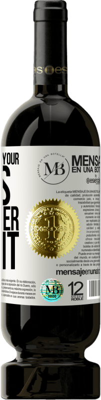 39,95 € Free Shipping | Red Wine Premium Edition MBS® Reserva They can steal your ideas but never talent White Label. Customizable label Reserva 12 Months Harvest 2015 Tempranillo