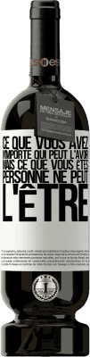 49,95 € Envoi gratuit | Vin rouge Édition Premium MBS® Réserve Ce que vous avez, n'importe qui peut l'avoir, mais ce que vous êtes, personne ne peut l'être Étiquette Blanche. Étiquette personnalisable Réserve 12 Mois Récolte 2014 Tempranillo