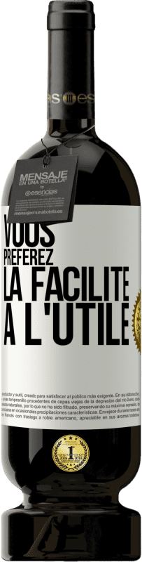 49,95 € Envoi gratuit | Vin rouge Édition Premium MBS® Réserve Vous préférez la facilité à l'utile Étiquette Blanche. Étiquette personnalisable Réserve 12 Mois Récolte 2015 Tempranillo