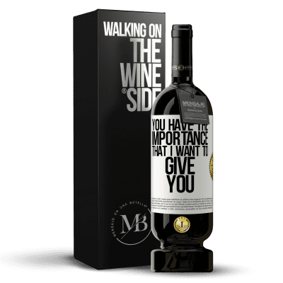 «You have the importance that I want to give you» Premium Edition MBS® Reserve