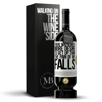 «There was always more desire to get up than the pain of my falls» Premium Edition MBS® Reserve