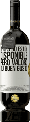 49,95 € Envío gratis | Vino Tinto Edición Premium MBS® Reserva Ahora no estoy disponible, pero valoro tu buen gusto Etiqueta Blanca. Etiqueta personalizable Reserva 12 Meses Cosecha 2014 Tempranillo