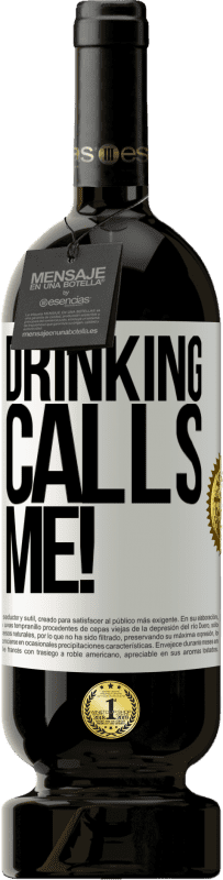 49,95 € Free Shipping | Red Wine Premium Edition MBS® Reserve drinking calls me! White Label. Customizable label Reserve 12 Months Harvest 2015 Tempranillo