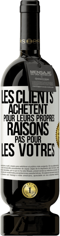 49,95 € Envoi gratuit | Vin rouge Édition Premium MBS® Réserve Les clients achètent pour leurs propres raisons pas pour les vôtres Étiquette Blanche. Étiquette personnalisable Réserve 12 Mois Récolte 2016 Tempranillo