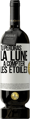 49,95 € Envoi gratuit | Vin rouge Édition Premium MBS® Réserve Tu perdras la lune à compter les étoiles Étiquette Blanche. Étiquette personnalisable Réserve 12 Mois Récolte 2016 Tempranillo